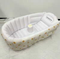 Baignoire bébé gonflable en situation