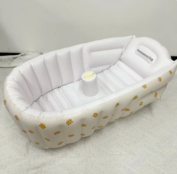 Baignoire bébé gonflable en situation