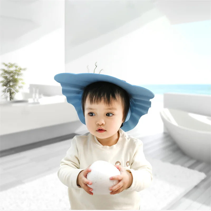 Casquette de bain bébé, vue de profil