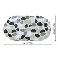 Tapis de bain bébé, ventouses sous le tapis