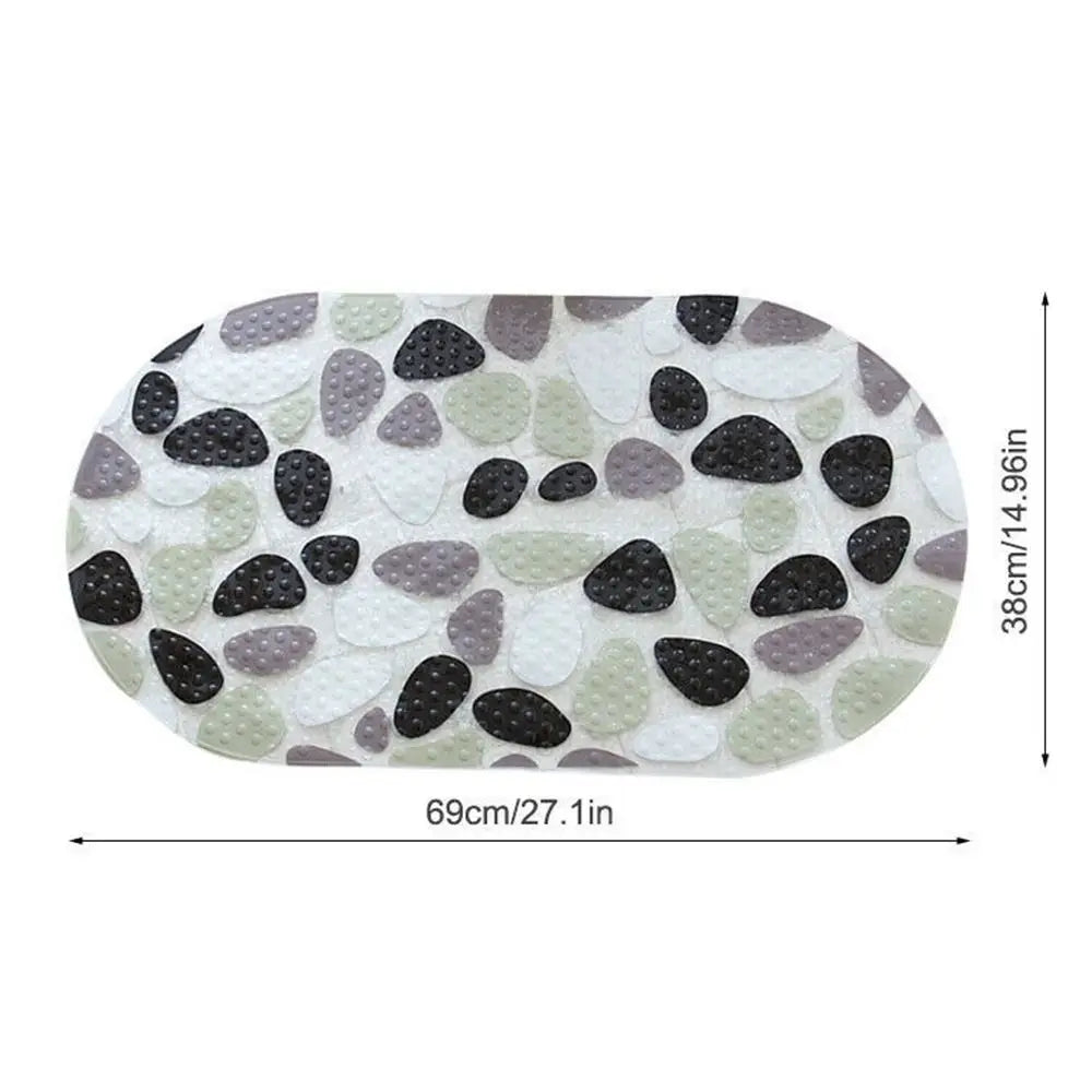 Tapis de bain bébé, ventouses sous le tapis