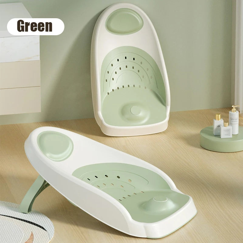 Transat de bain bébé, coloris vert