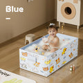 Baignoire Pliable Gonflable avec Motifs Animés – Bleu