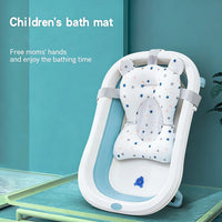 Coussin de bain bébé, matière souple