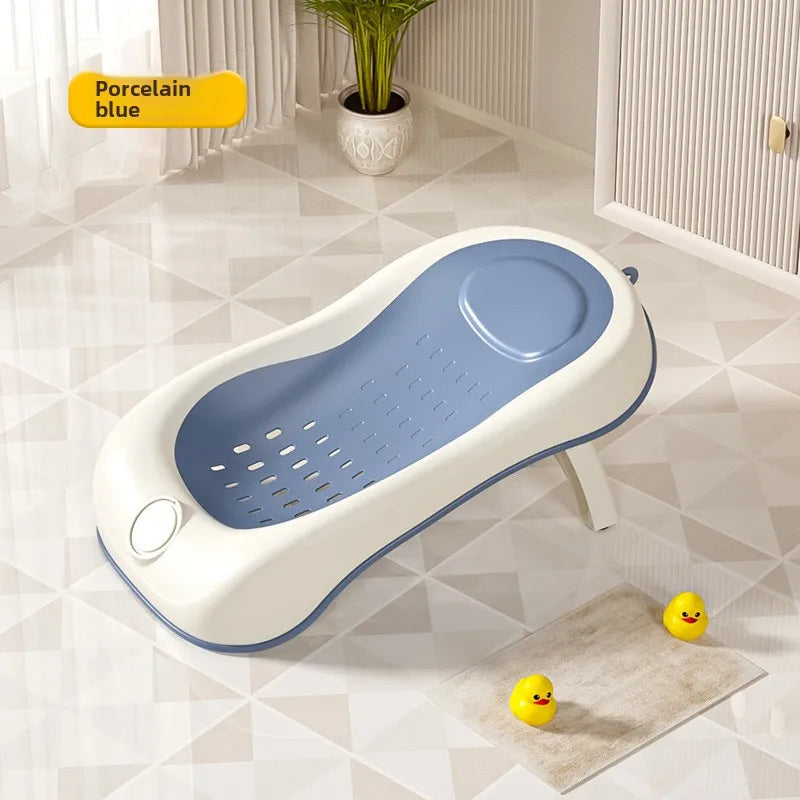 Baignoire bébé évolutive coloris bleu
