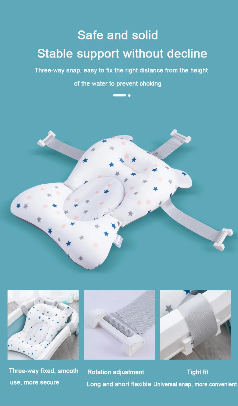 Coussin de bain bébé flottant antidérapant
