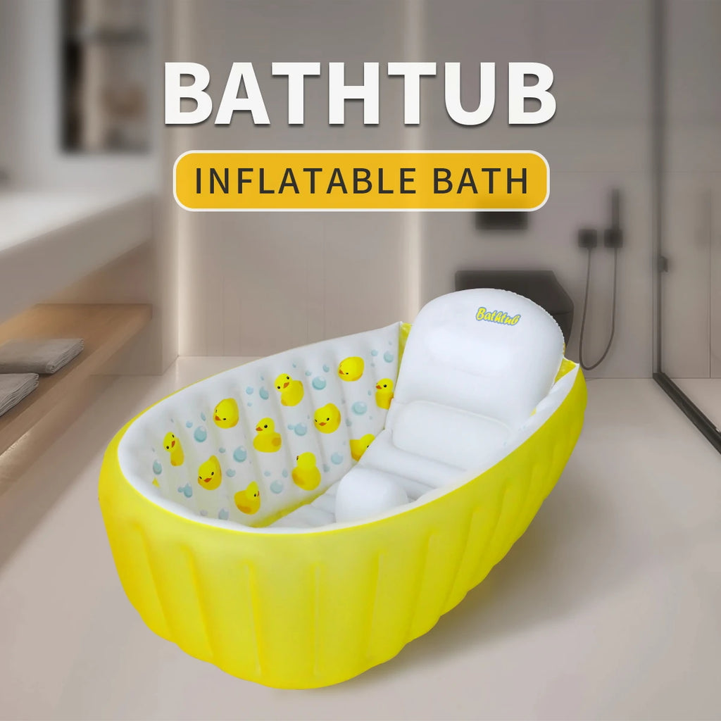 Baignoire gonflable avec dossier, parois souples