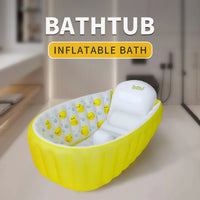Baignoire gonflable avec dossier, parois souples