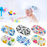 Tapis de bain bébé antidérapant, vue de dessus