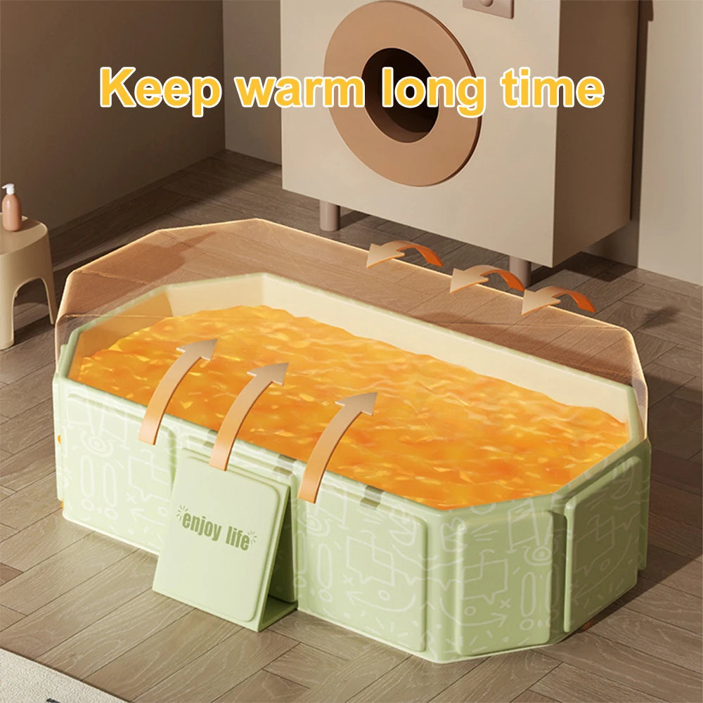 Baignoire pliable familiale, hauteur des parois
