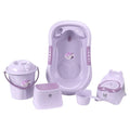 Ensemble de bain bébé 5 pièces – Violet