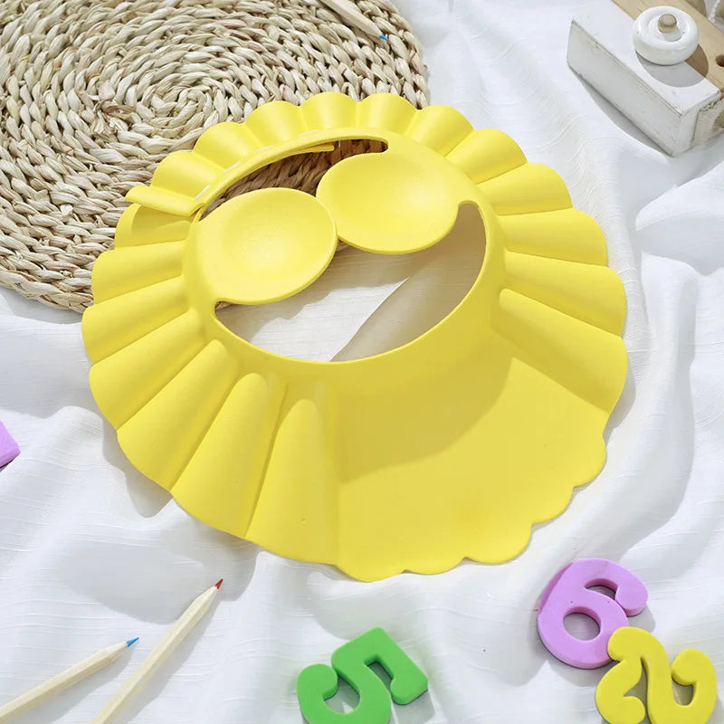 Casquette de bain bébé anti-shampoing, modèle 6