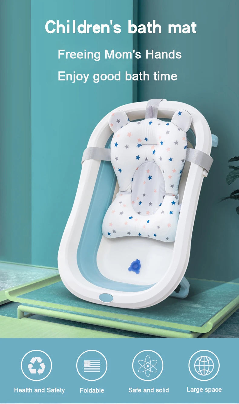 Coussin de bain bébé flottant antidérapant