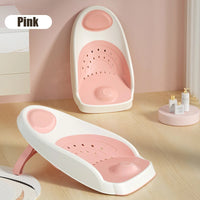Transat de bain bébé, coloris rose