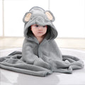 Serviette de bain bébé à capuche ultra douce