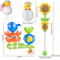 Jouets de bain bébé, ensemble complet