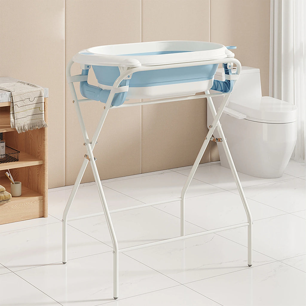 Baignoire bébé 3 en 1, système de pliage