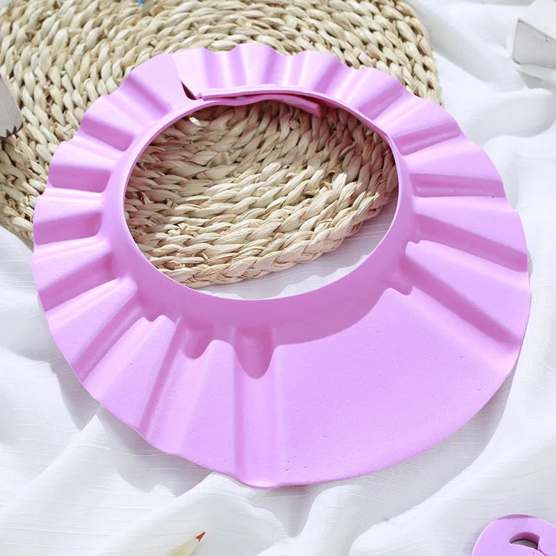 Casquette de bain bébé anti-shampoing, modèle 7