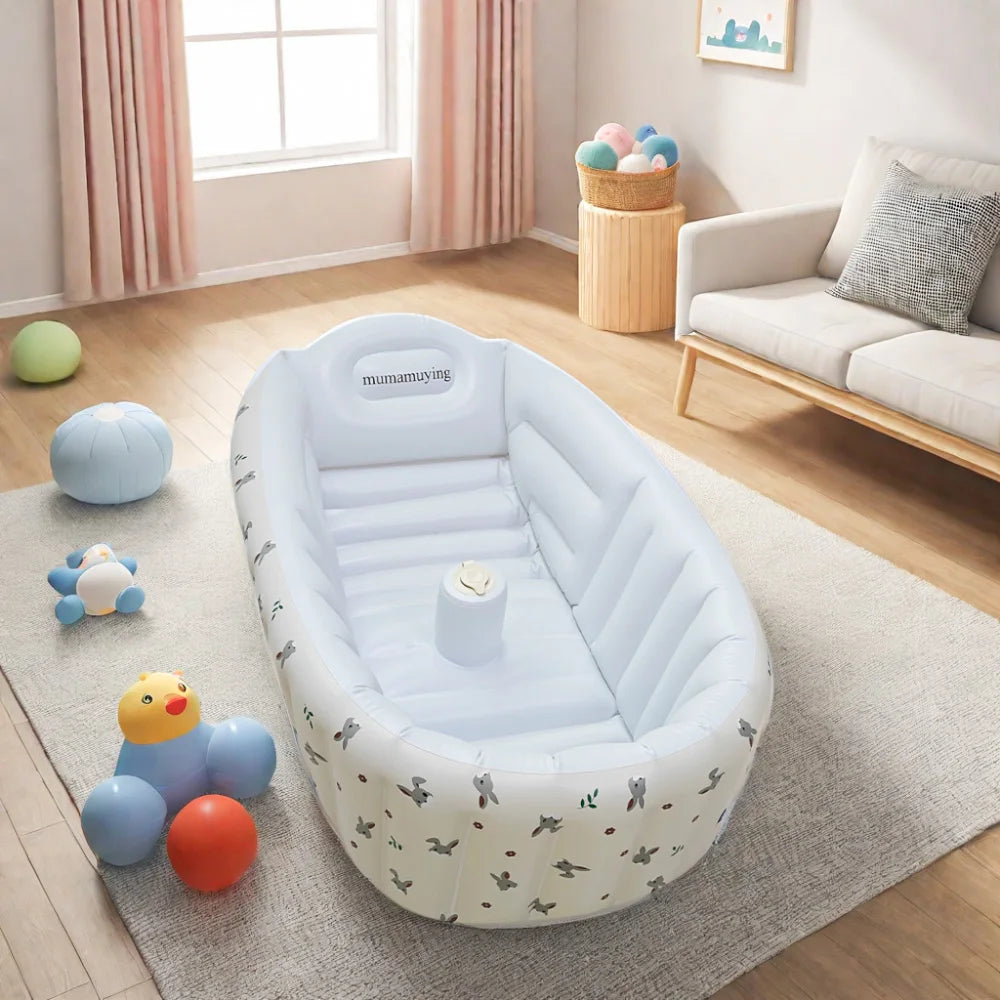 Baignoire bébé gonflable avec motifs - Rabbit