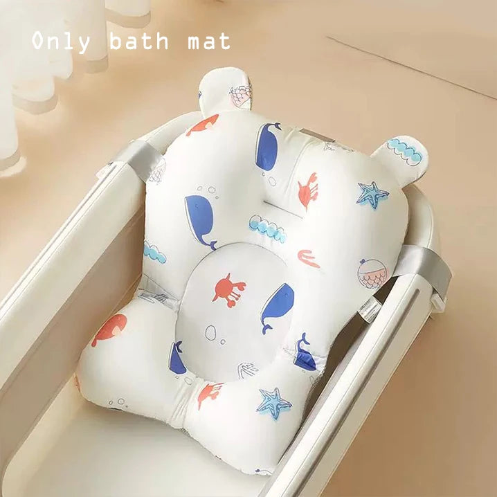 Coussin de bain bébé flottant, modèle baleine
