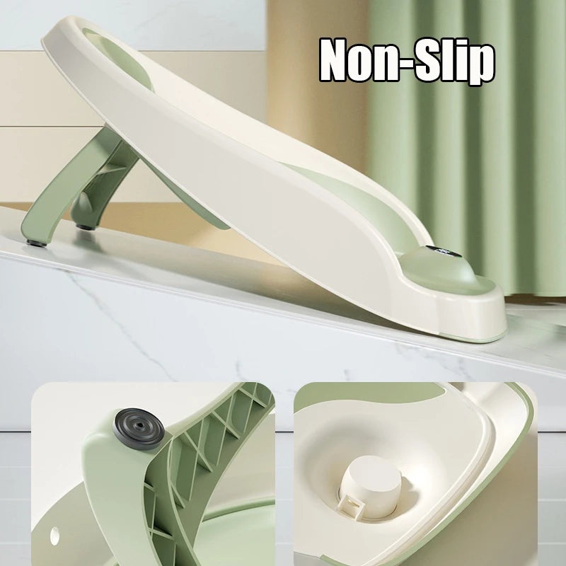 Transat de bain bébé, pieds antidérapants