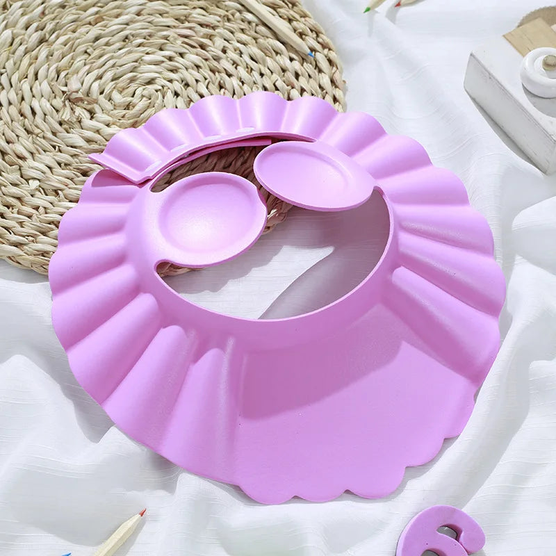 Casquette de bain bébé anti-shampoing, modèle 4