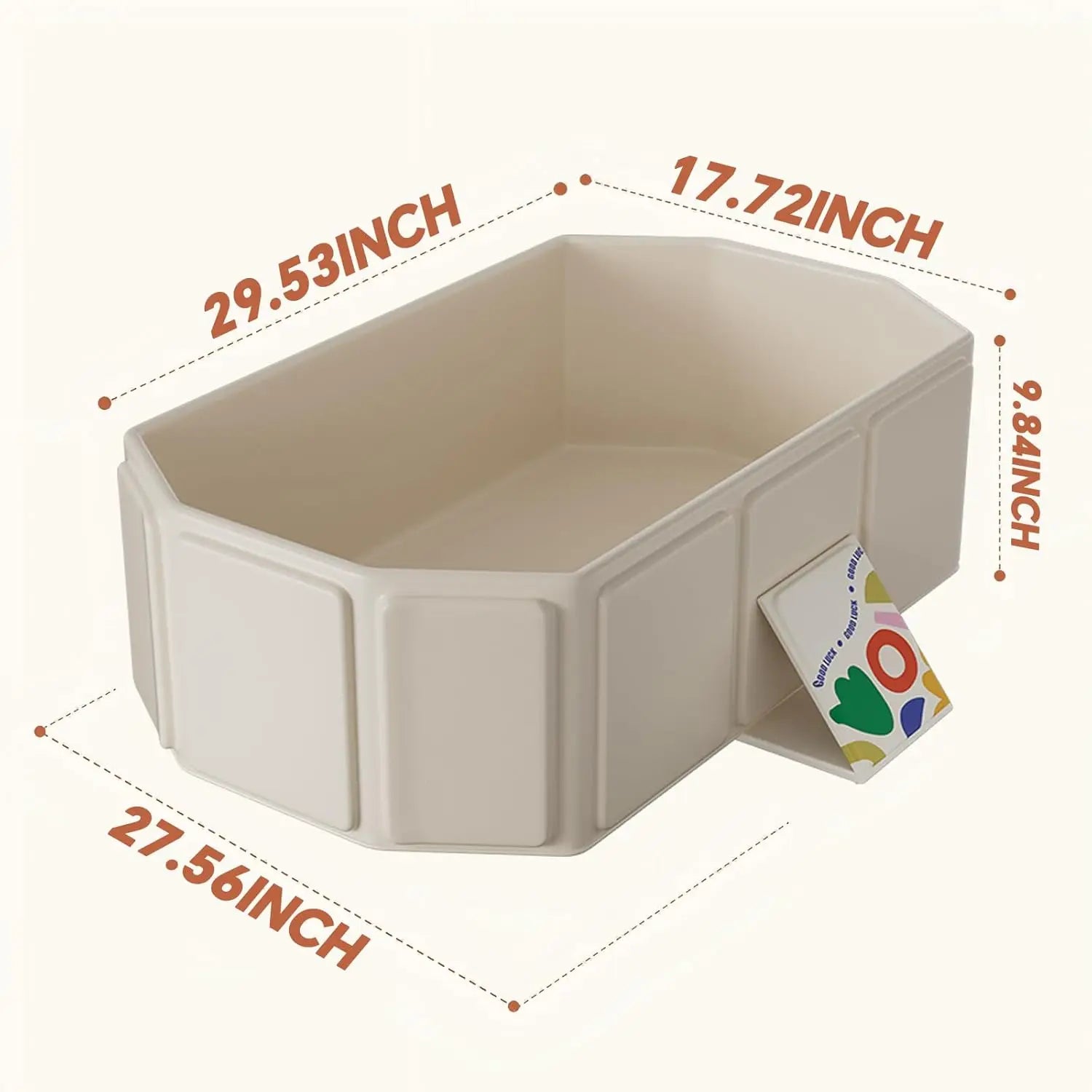 Baignoire de voyage pliable, coloris rose et vert clair