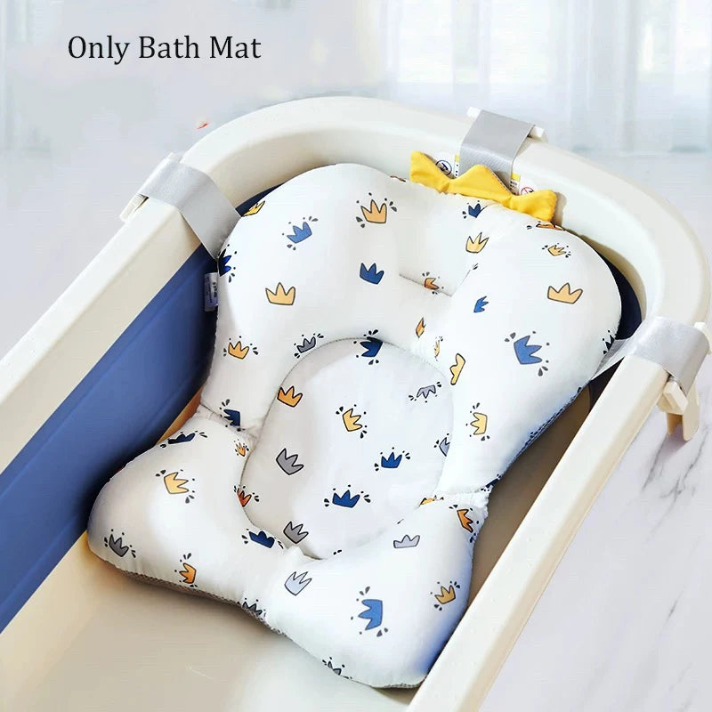 Coussin de bain bébé flottant, modèle couronne