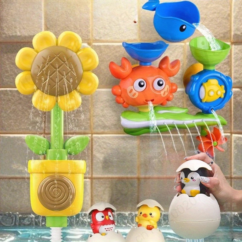 Jouets de bain interactifs pour bébé