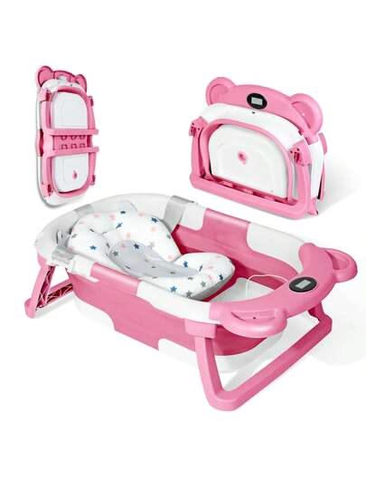 Baignoire bébé pliable - Rose