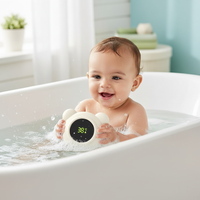 Thermomètre de bain bébé numérique flottant dans l'eau